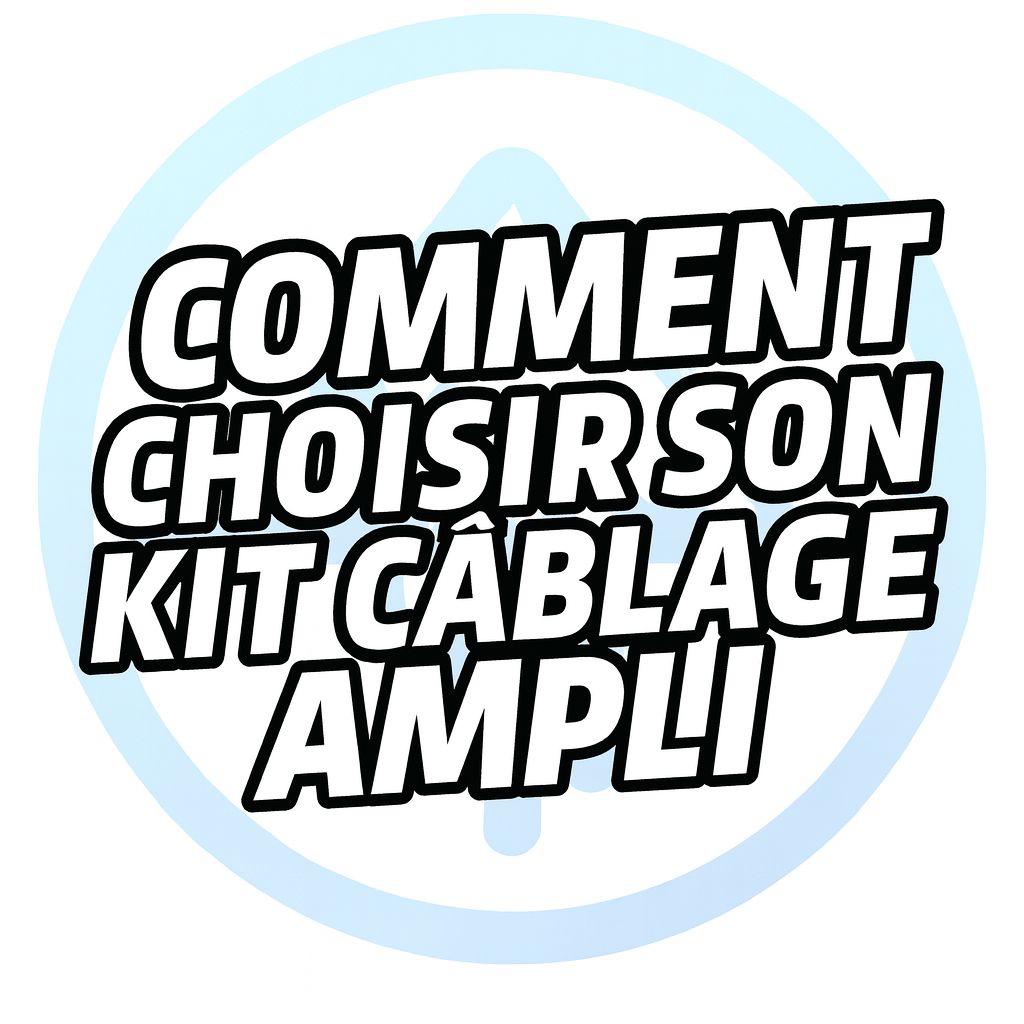 Comment bien choisir son kit de câblage pour amplificateur voiture