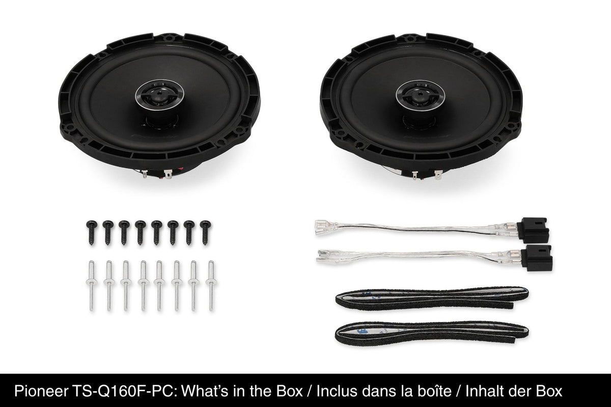 PIONEER TS-Q160F-PC – Coaxial 16,5 cm 50 WRMS 93 dB 4 Ohm