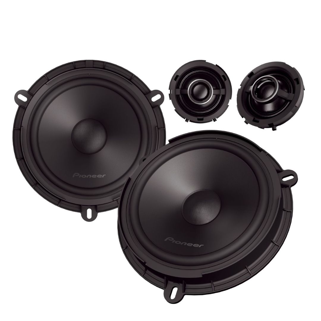 PIONEER TS-Q160C-FD – Kit 2 voies séparées 16,5 cm 50 WRMS 92 dB 4 Ohm