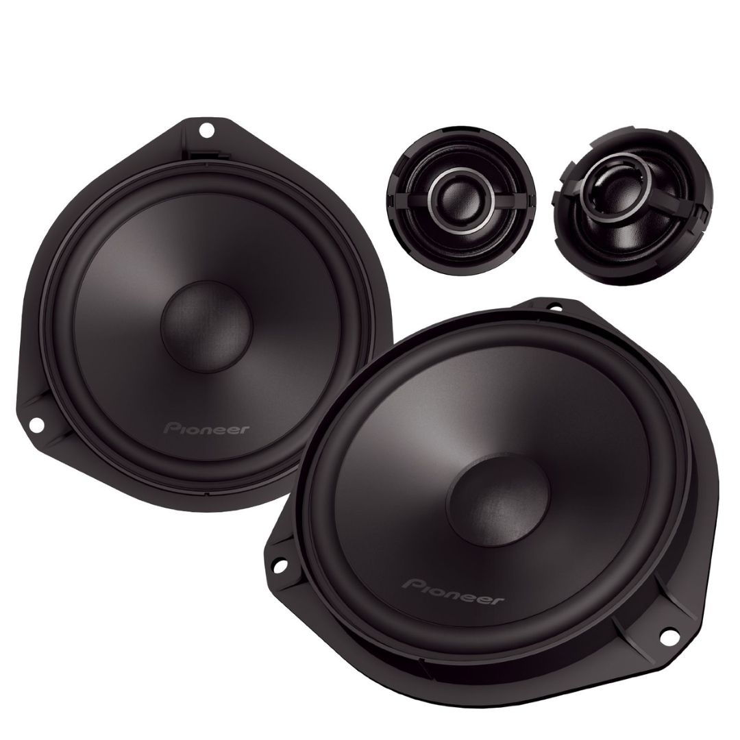 PIONEER TS-Q160C-FT – Kit 2 voies séparées 16,5 cm 50 WRMS 92 dB 4 Ohm