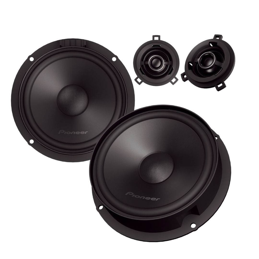 PIONEER TS-Q160C-VW – Kit 2 voies séparées 16,5 cm 50 WRMS 92 dB 4 Ohm