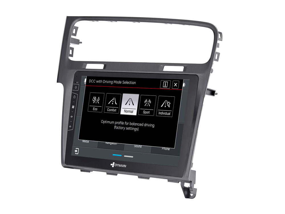 Autoradio Android 10,1″ Plug & Play Dynavin D9-3B/3S Argent pour Volkswagen Golf VII (2012-2019)