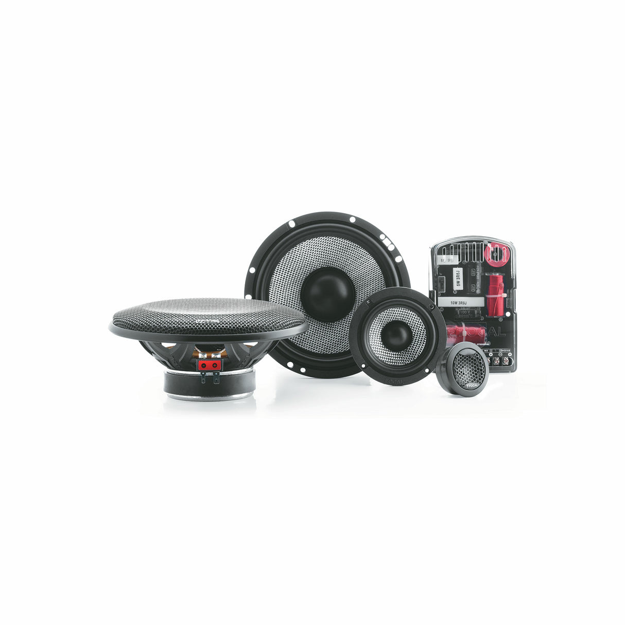 Kit 3 voies séparées 165 AS3 - Sound Auto Concept