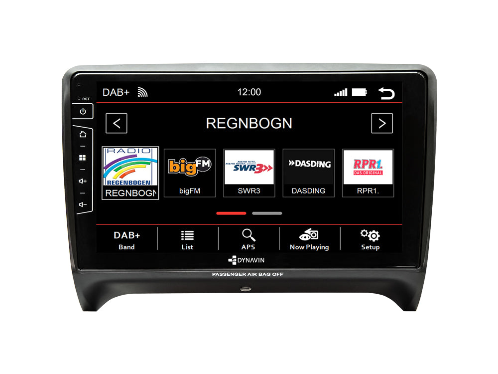Autoradio Android 9″ Plug & Play Dynavin D9-TT Premium pour Audi TT (8J) 2006-2014