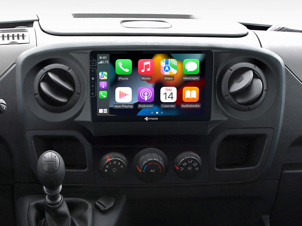Autoradio Android 9″ Plug & Play Dynavin D9-RN-1 Plus/Flex-C pour utilitaires (Renault Master III/IV, Opel Movano B, Nissan NV400 2010-2019)