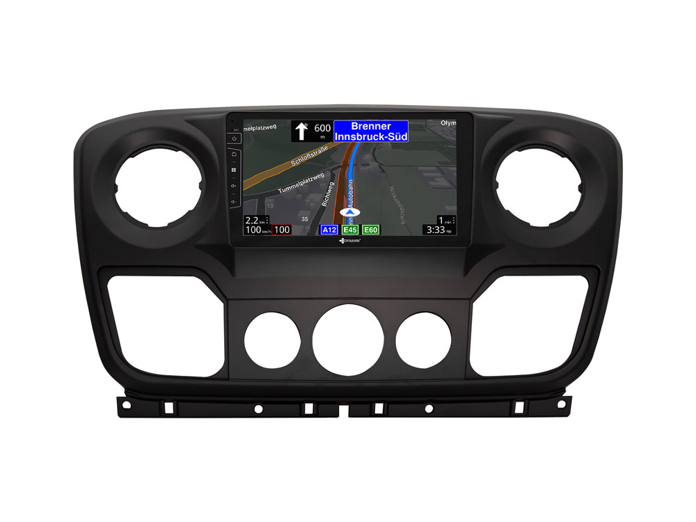 Autoradio Android 9″ Plug & Play Dynavin D9-RN-1 Plus/Flex-C pour utilitaires (Renault Master III/IV, Opel Movano B, Nissan NV400 2010-2019)