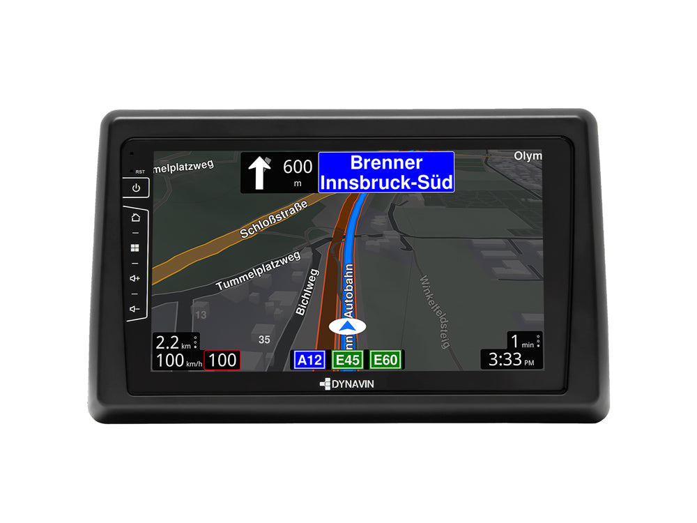 Autoradio Android 9″ Plug & Play Dynavin D9-RN2020 Plus Premium pour utilitaires et camping-car (Renault Master III, Opel Movano B, Nissan NV400 2019-)