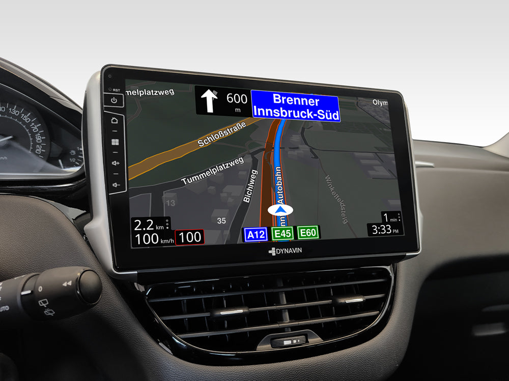 Autoradio Android 10,1″ Plug & Play Dynavin D9-PG208 Premium pour Peugeot 208 (2008-2018)