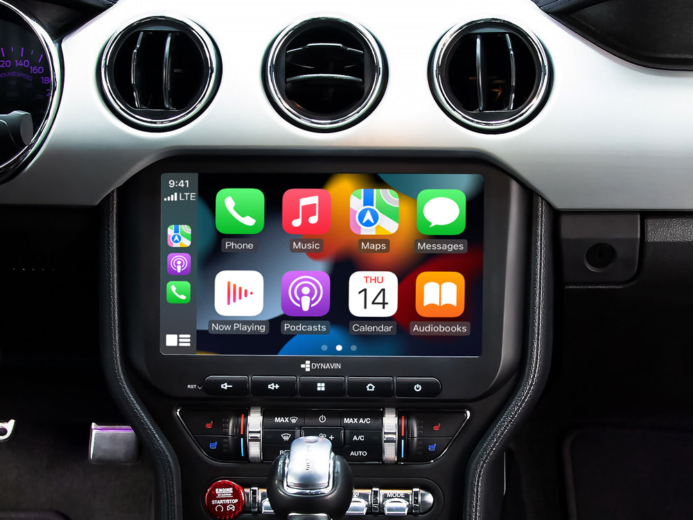 Autoradio Android 10″ Plug & Play Dynavin D9-MST2015H Premium pour Ford Mustang (2015-2023) – modèle « Premium Audio »