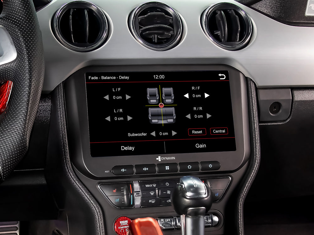 Autoradio Android 10″ Plug & Play Dynavin D9-MST2015H Premium pour Ford Mustang (2015-2023) – modèle « Premium Audio »