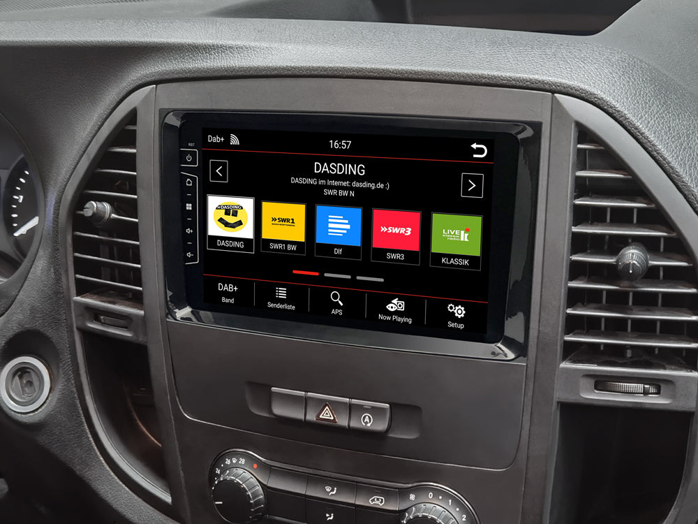 Autoradio Android 9″ Plug & Play Dynavin D9-DF427 Premium pour Mercedes-Benz Vito (à partir de 2006)