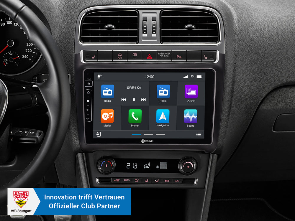 Autoradio Android 9″ Plug & Play Dynavin D9-69H Premium pour VW Polo (2014-2017)