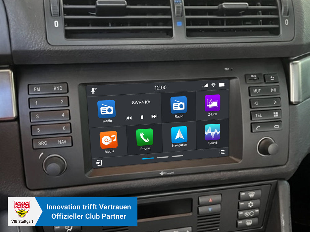 Autoradio Android 7″ Plug & Play Dynavin D9-E53 Pro pour BMW X5 (E53) 1999-2006