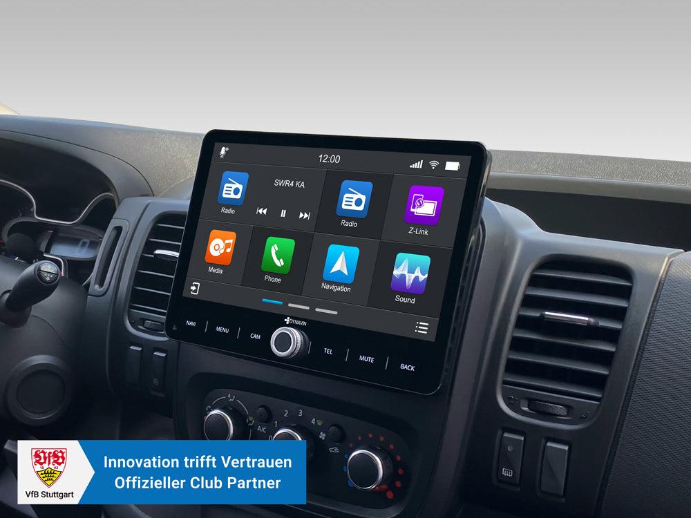 Autoradio Android 10,1″ Plug & Play Dynavin D9-RNTRF Premium pour Renault Trafic III / Opel Vivaro B / Nissan NV300 / Fiat Talento (2014-2021)