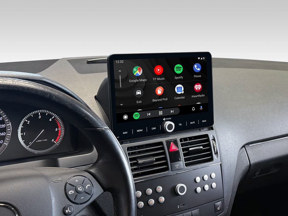 Autoradio Android 9″ Plug & Play Dynavin D9-W204 Premium pour Mercedes C-Classe (W204) 2007-2015