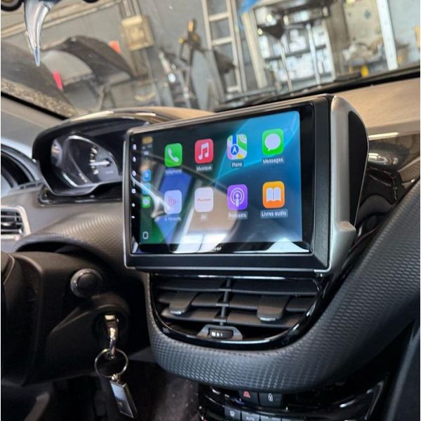 Pack autoradio Carplay Pionner 9" pour Peugeot 2008 / 2012-2019