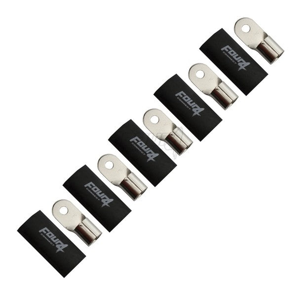 FOUR Connect 4-690956 – Cosses annulaires M6 50mm² cuivre pur lot de 5 noires