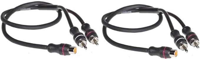 Cable rca eco Gladen  Y (2 x mâles / 1 femelle) - Sound Auto Concept