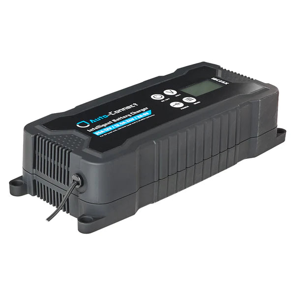 Chargeur de batterie intelligent 25 A, 12 V/24 V/6 V - Sound Auto Concept