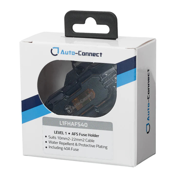 L1FHAFS40 – Porte-fusible AFS/Mini-ANL niveau 1 avec fusible 40A 10-22 mm²