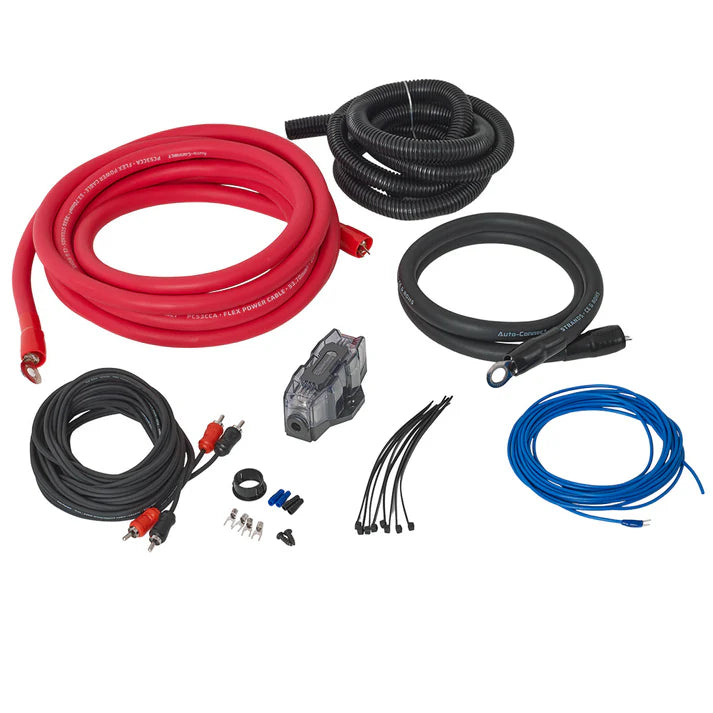 Kit de câblage Pure CCA 53,7 mm² (0 AWG) complet avec RCA - PWK53CCA