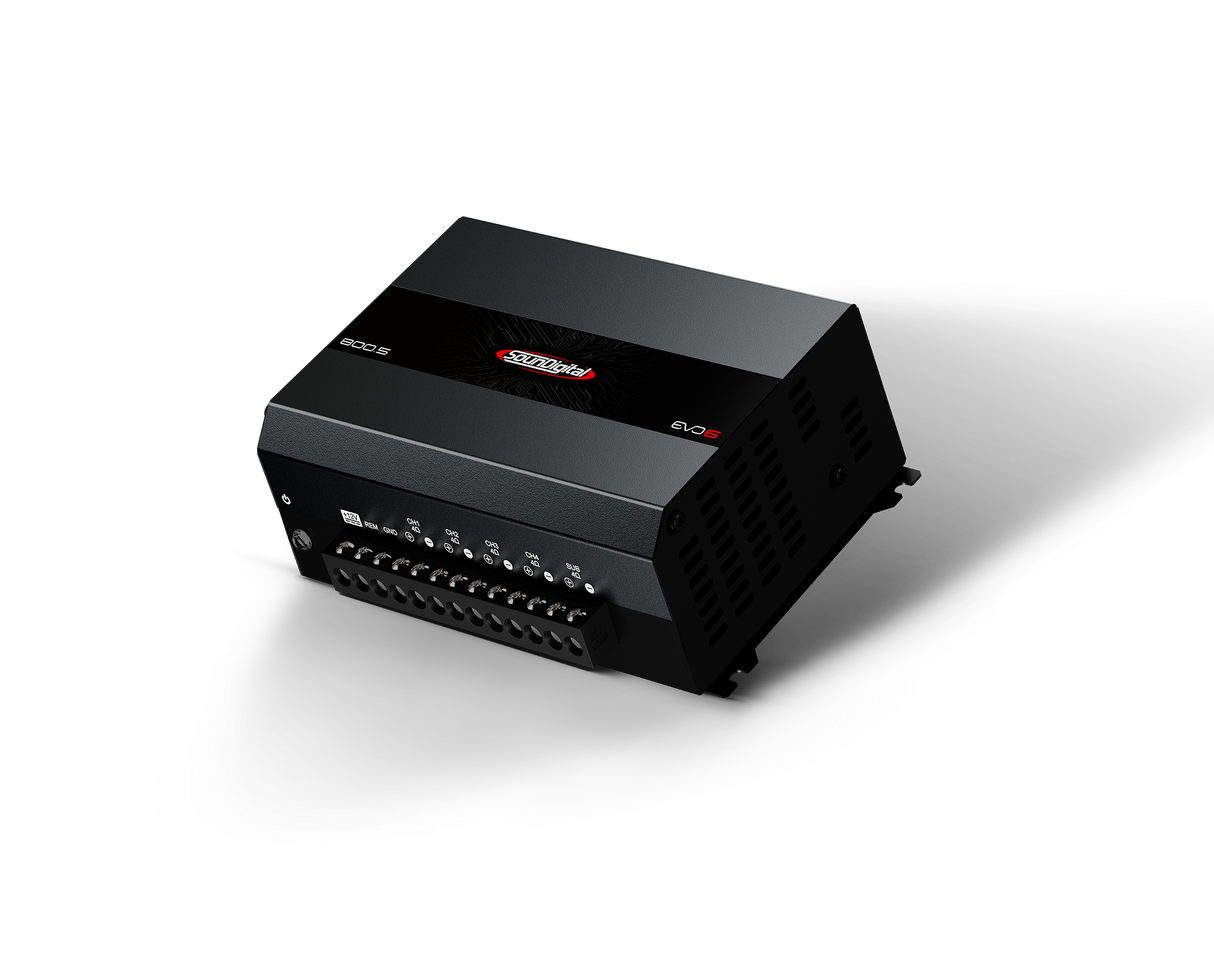 SounDigital 800.5 EVO 6 - Amplificateur 5 canaux 4 Ohm