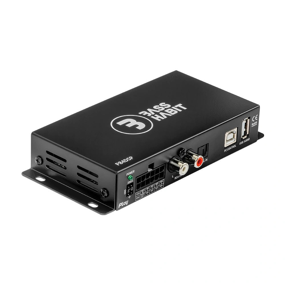 Bass Habit P84DSP – Processeur DSP 8 canaux 4 entrées / 8 sorties Bluetooth