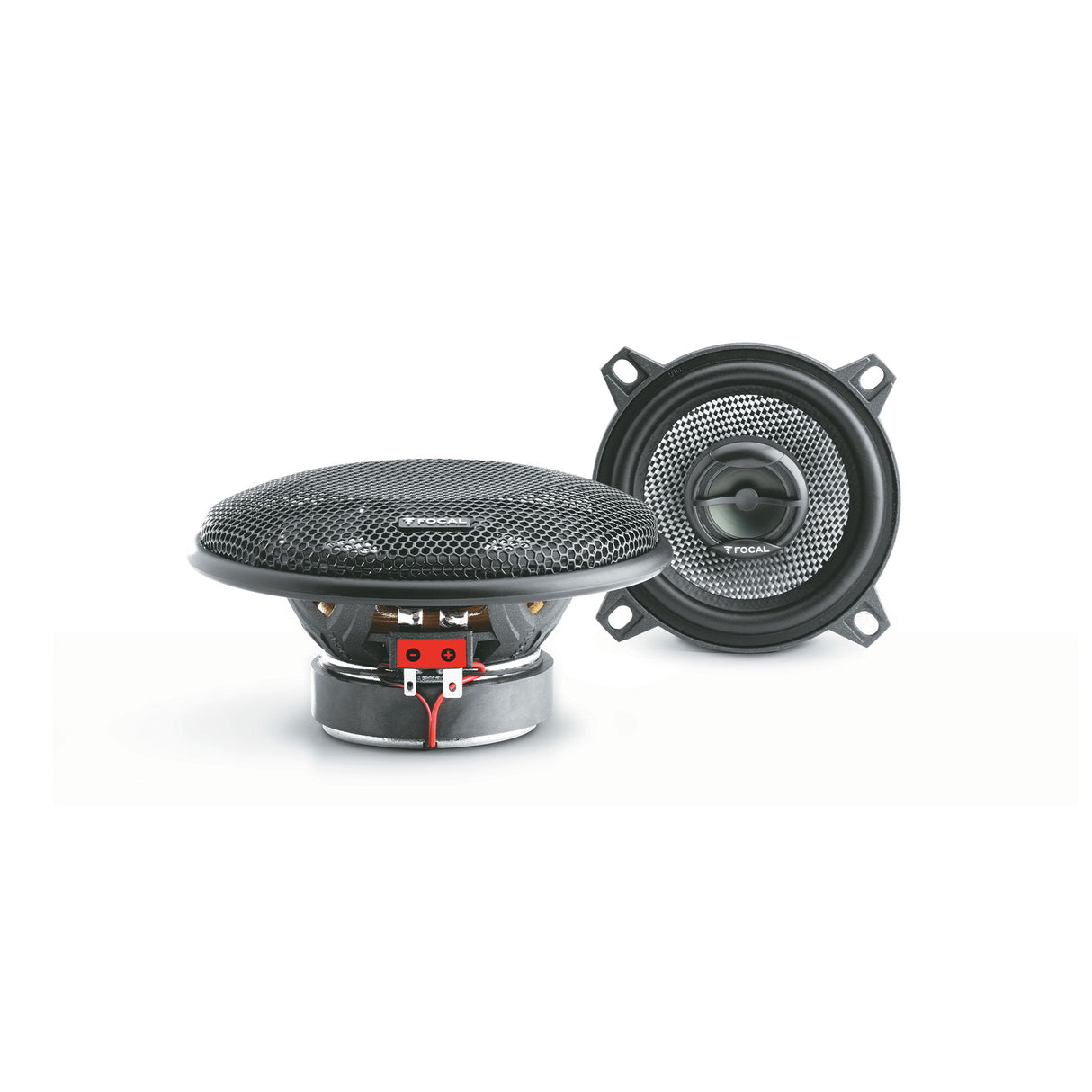 Focal 100 AC - Kit Coaxial 2 Voies 4" 40W RMS 4 Ohms