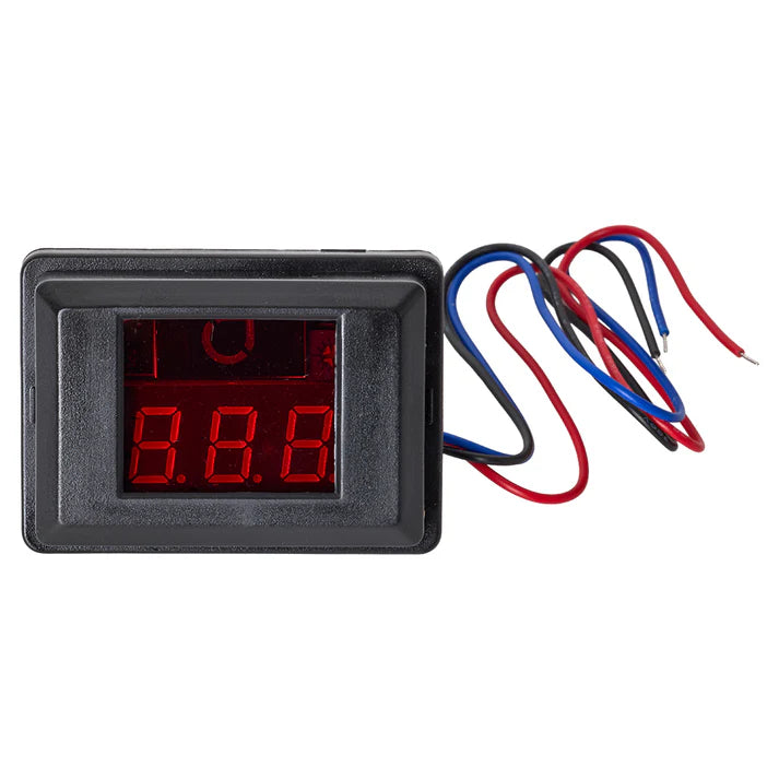 Moniteur de tension numérique 9-16V Rouge - DLS L1VMR