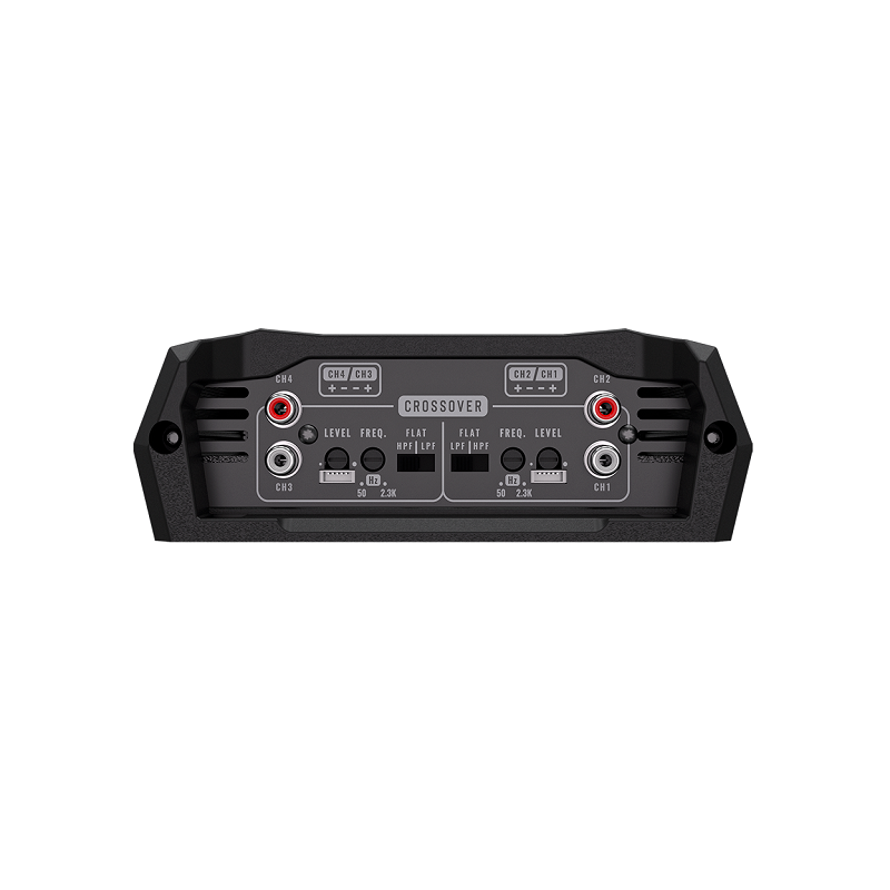 STETSOM BRAVO HQ400.4 – Amplificateur 4 canaux Classe D 4 × 105 WRMS 2 Ohm