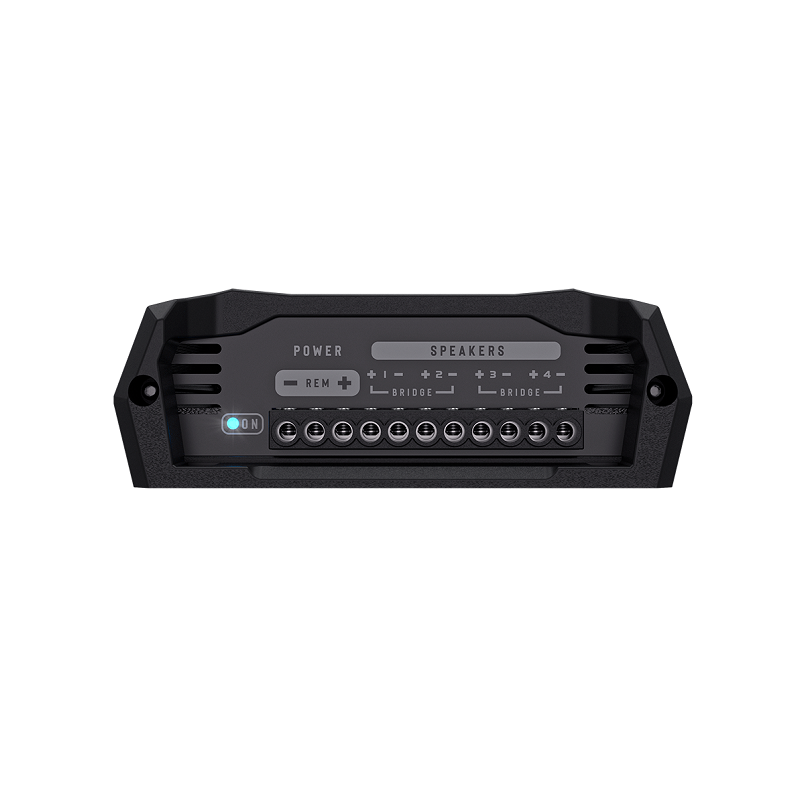 STETSOM BRAVO HQ400.4 – Amplificateur 4 canaux Classe D 4 × 105 WRMS 2 Ohm