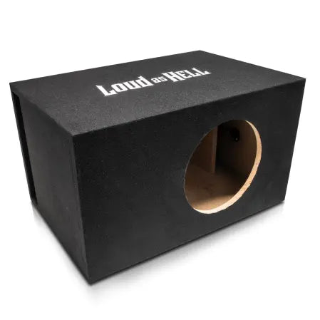 Caisson vide 12" bass-reflex 75L – Enceinte accordée 32Hz pour basses profondes