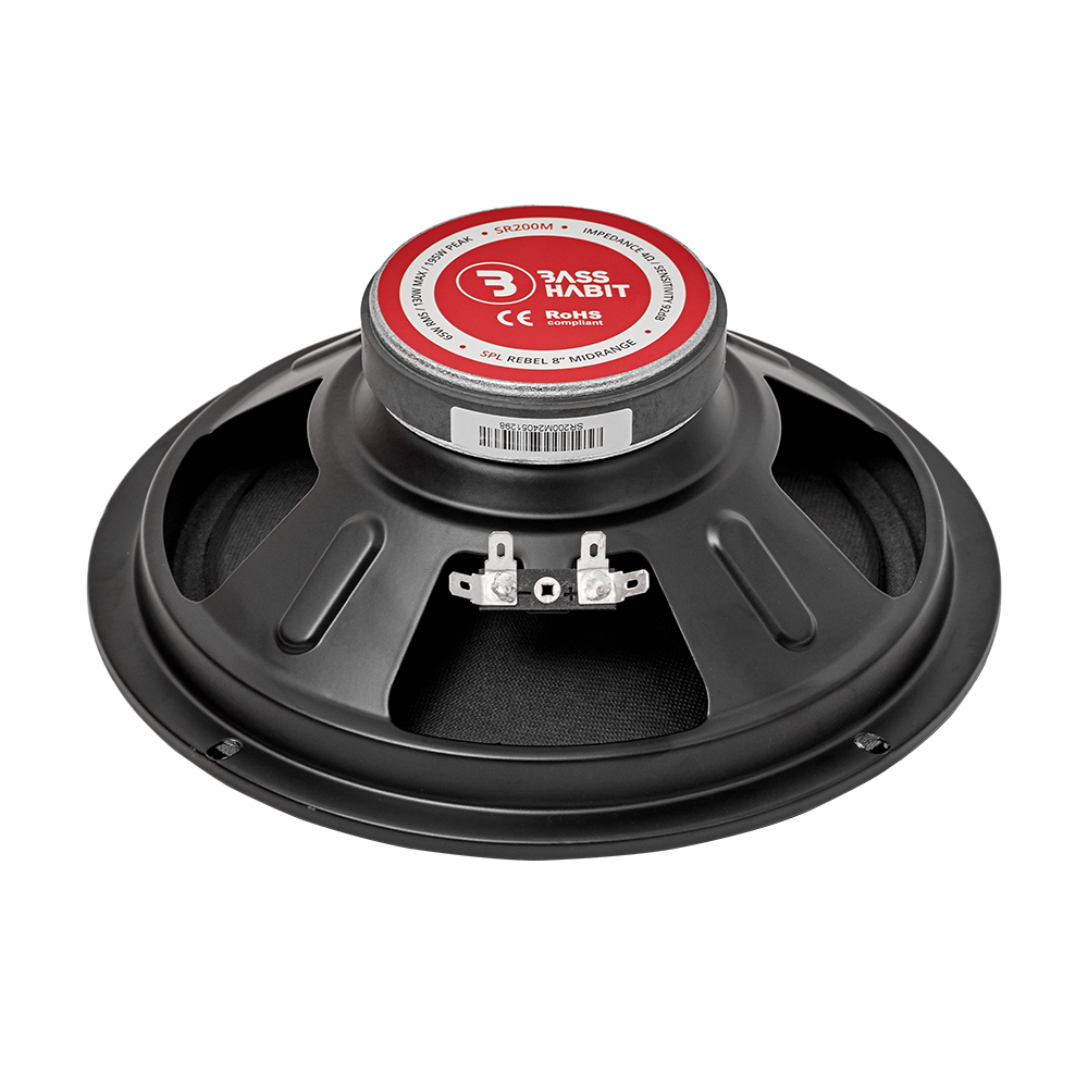 Haut-parleur Médium 20cm Bass habit - Vendu à la paire - Sound Auto Concept