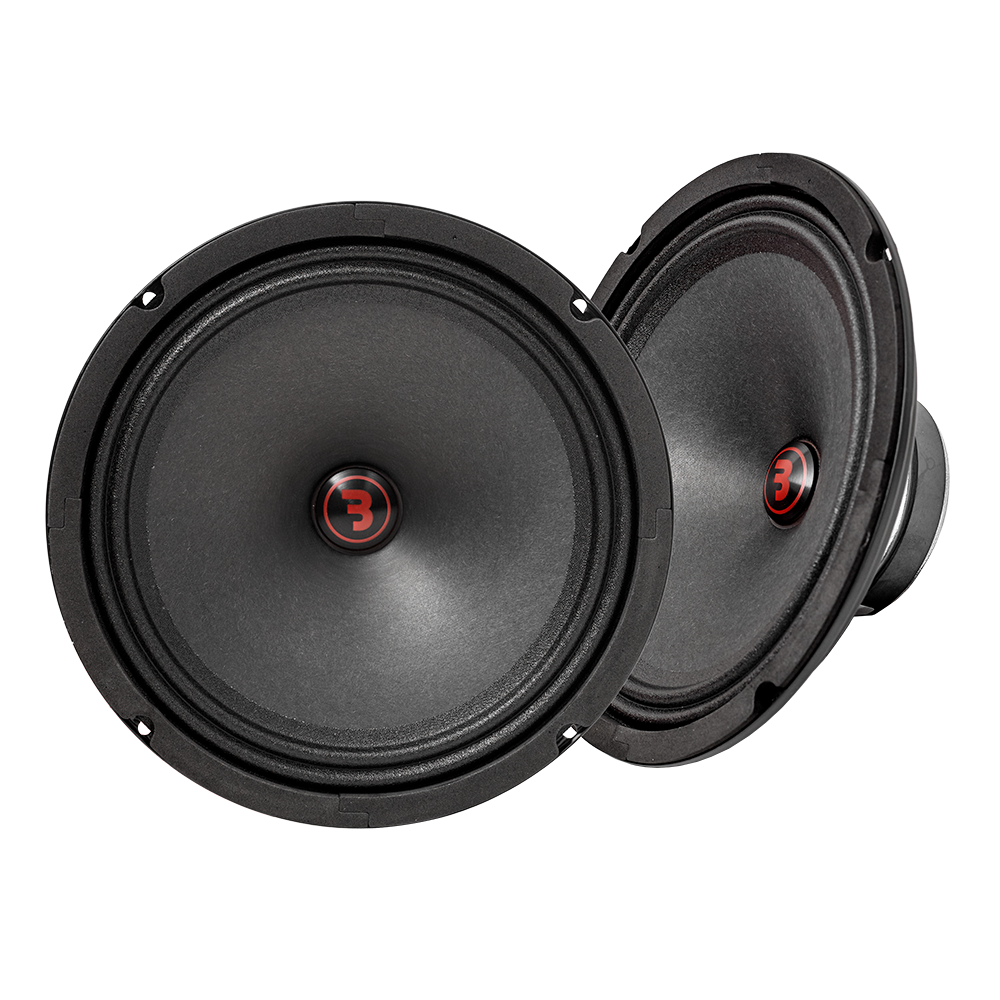 Haut-parleur Médium 20cm Bass habit - Vendu à la paire - Sound Auto Concept