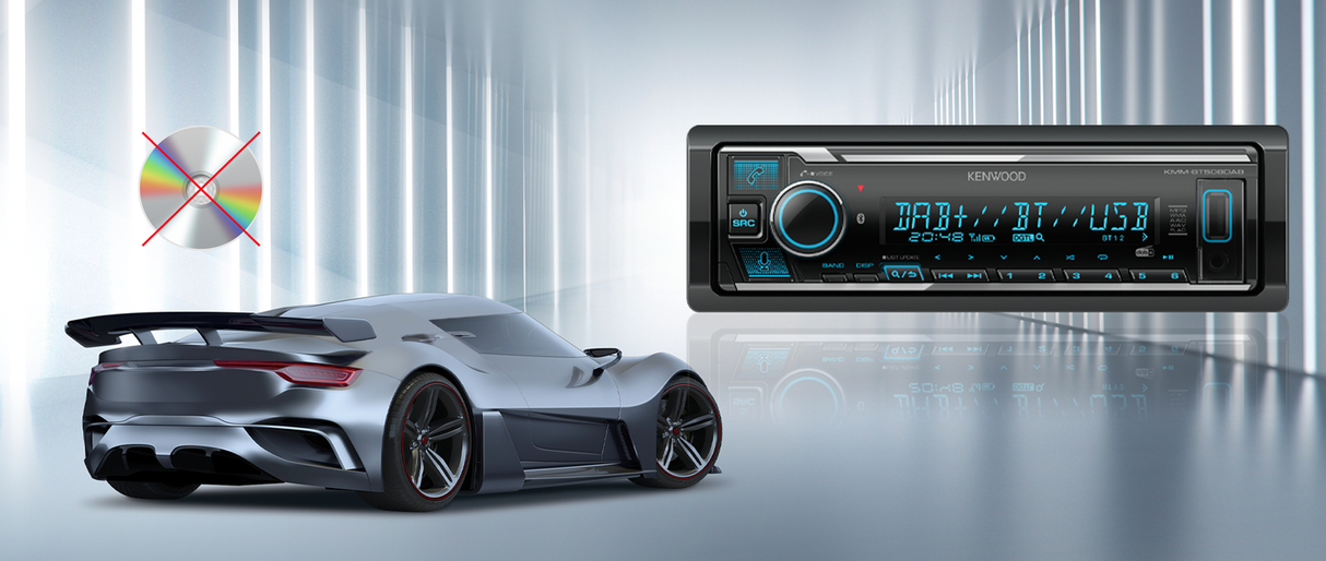 Autoradio   KMM-BT508DAB KENWOOD - Sound Auto Concept