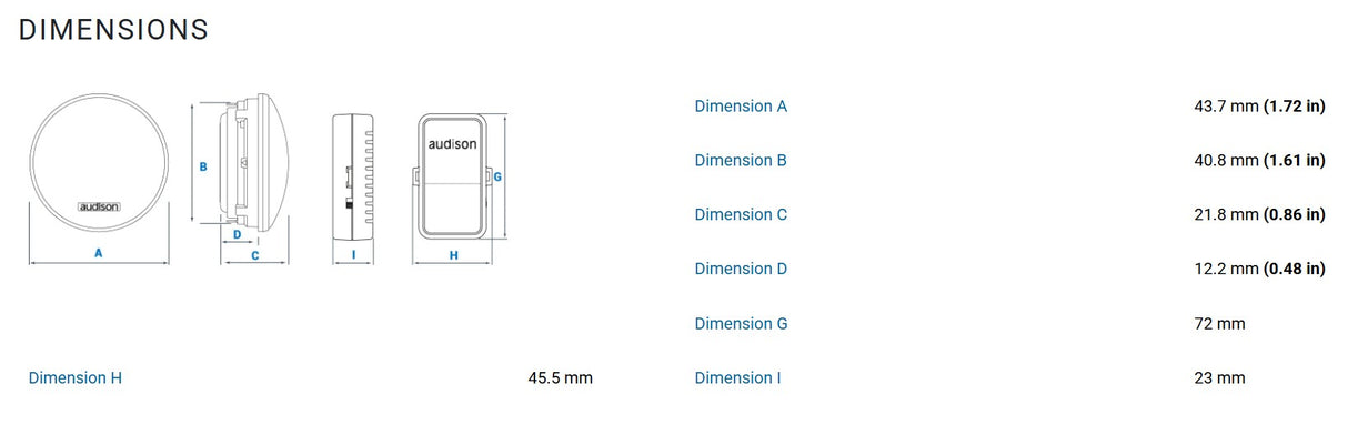 Tweeters AP 1P - Sound Auto Concept