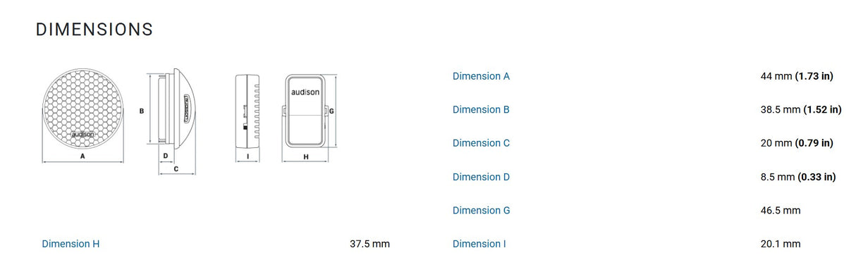 Tweeters AP 1 - Sound Auto Concept