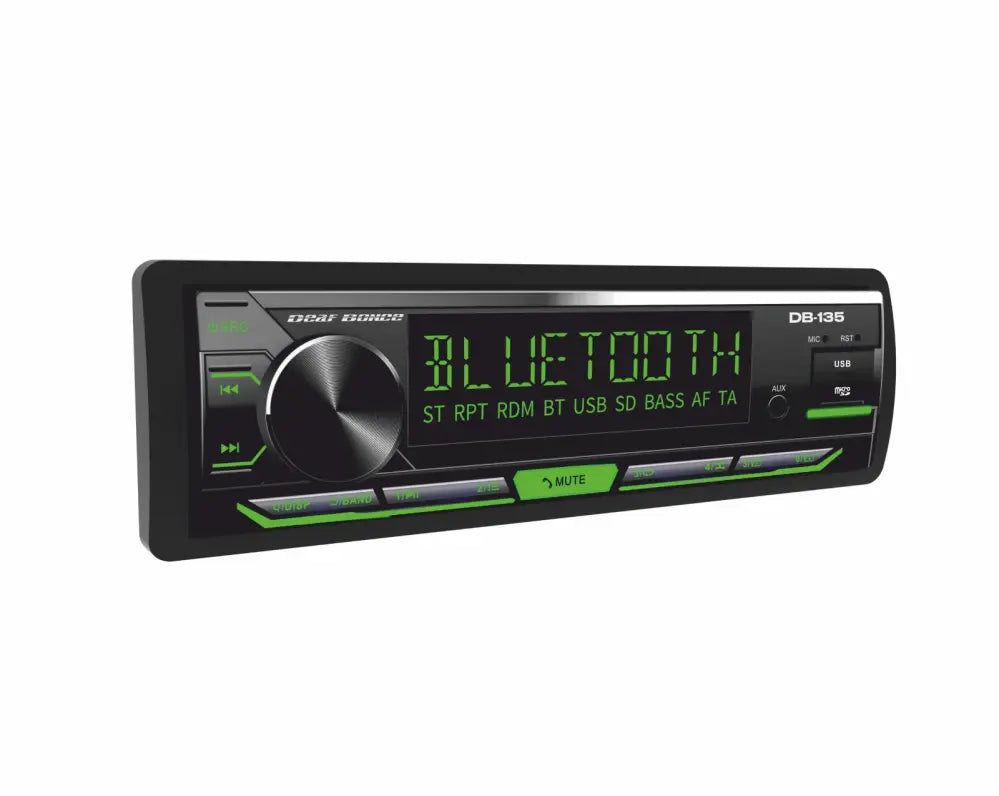 Deaf Bonce DB-130 - Autoradio 1-DIN USB Bluetooth 4x20W RMS