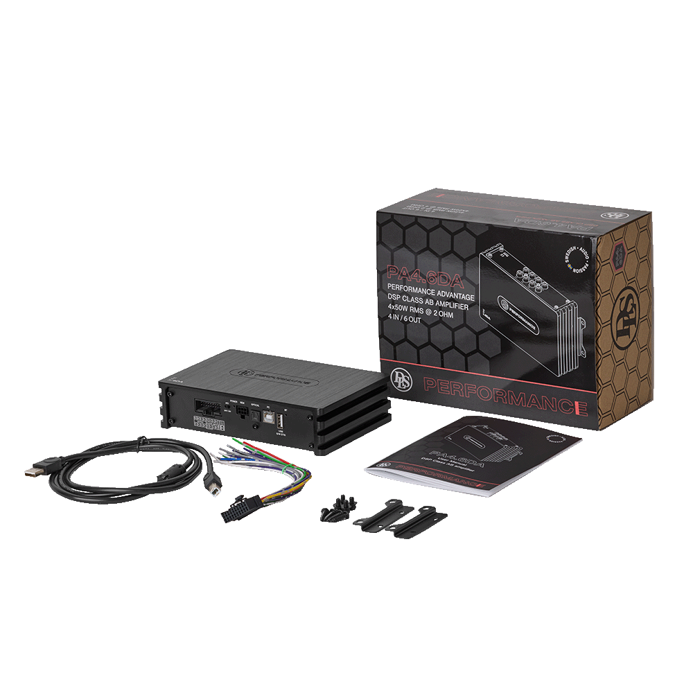 DLS Performance Advantage PA4.6DA - DSP 6 Canaux + Ampli Classe AB Intégré