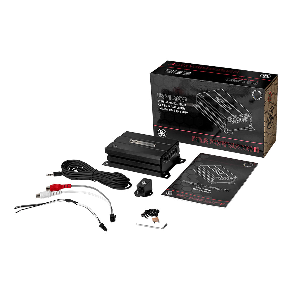 DLS Performance Slim PS1.500 - Amplificateur Mono Classe D 500W RMS
