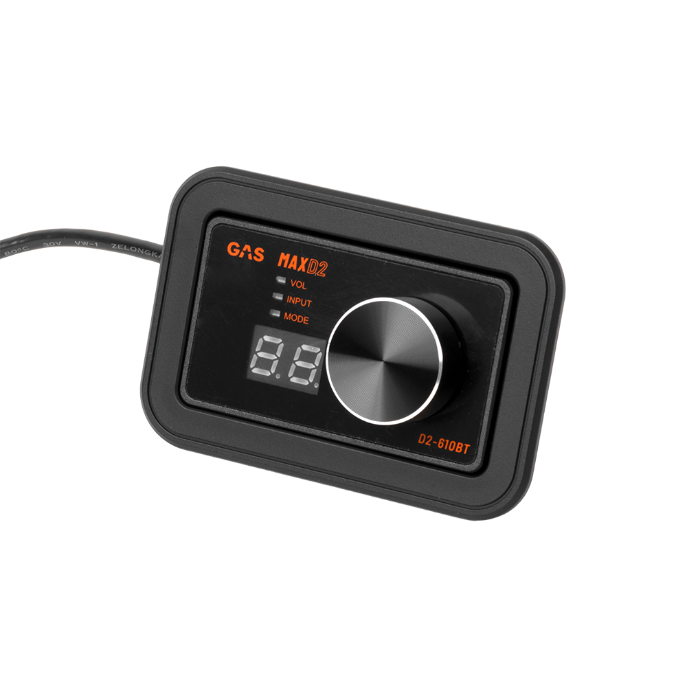 GAS MAX D2-610BT - Processeur DSP automobile 10 canaux avec Bluetooth 5.0