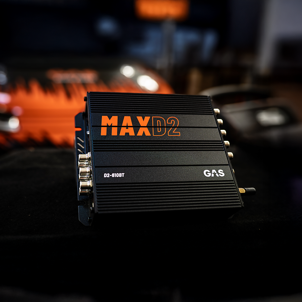 GAS MAX D2-610BT - Processeur DSP automobile 10 canaux avec Bluetooth 5.0