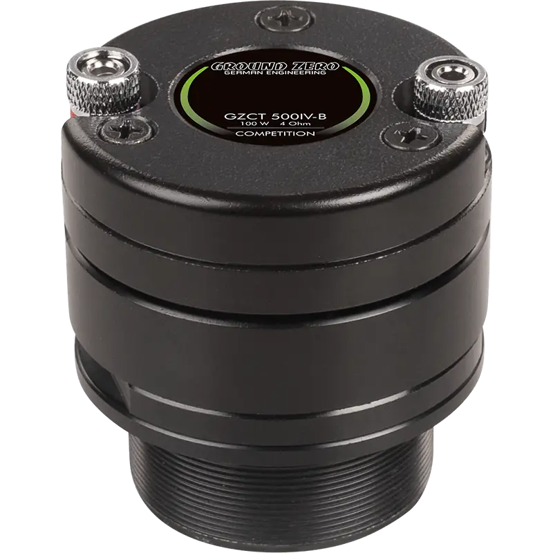 Tweeter à compression 1" haute puissance – Dôme aluminium 100W, dispersion 30° GZCT 500IV-B