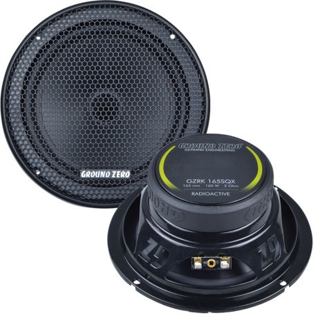 Kit 2 voies séparées  GZRC 165.2SQX - Sound Auto Concept