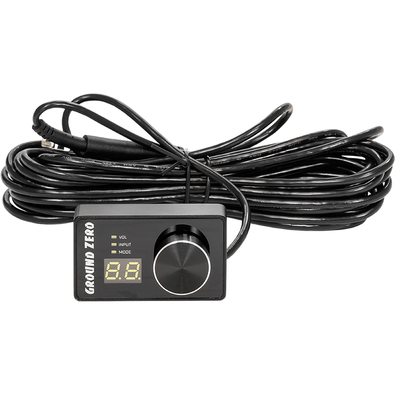 Ground Zero GZREM 6-10 – Télécommande LCD pour GZDSP 6-10SQ