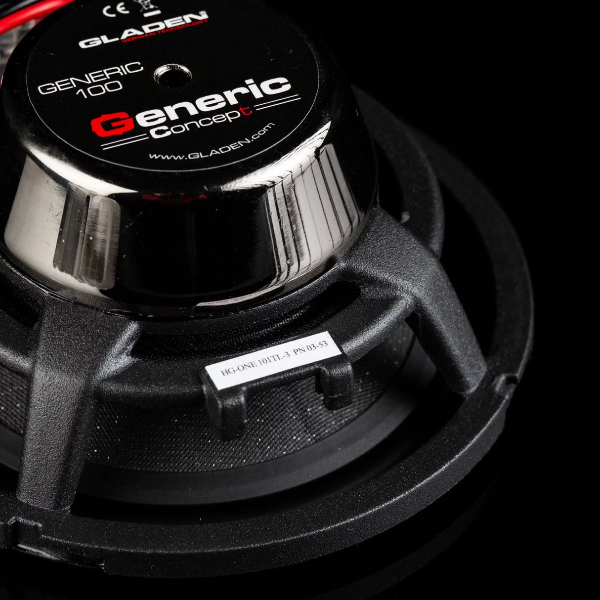 Gladen Generic 100 BMW – Haut-parleur médium 100 mm + bagues d’adaptation BMW & MINI - Sound Auto Concept