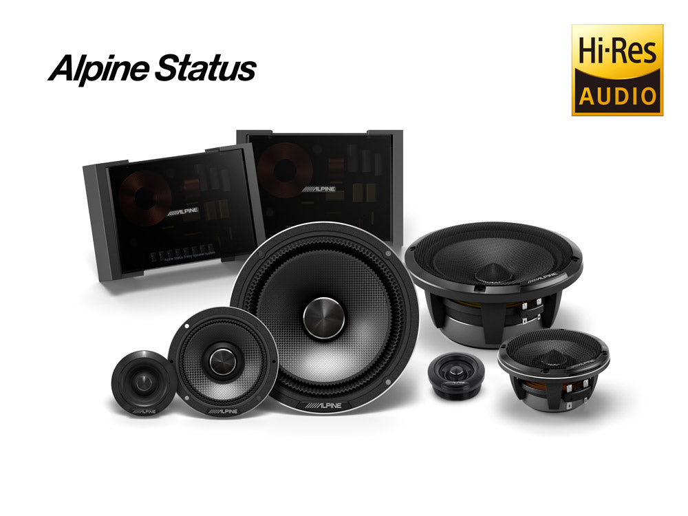 Haut-parleurs Alpine HDZ-653S – 3 Voies Slim Hi-Res Audio - Sound Auto Concept
