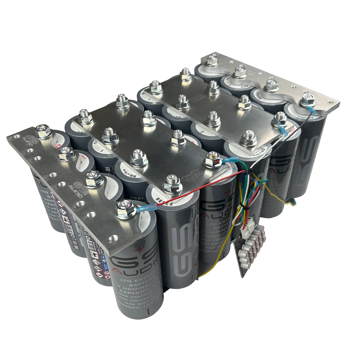 24 cellules GS AUDIO LTO 2,3 V / 45 Ah - TITANATE DE LITHIUM