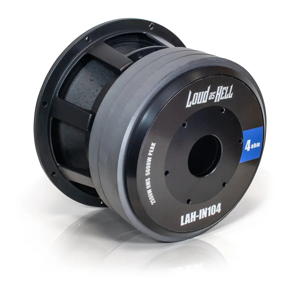 Loud As Hell LAH-IN104 - Haut-parleur midbass10" 2500W RMS