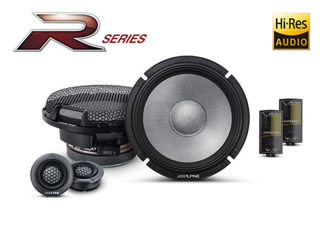 Haut-parleurs à 2 voies R-SERIES de 16,5 cm (6-1/2"),R2-S65C - Sound Auto Concept